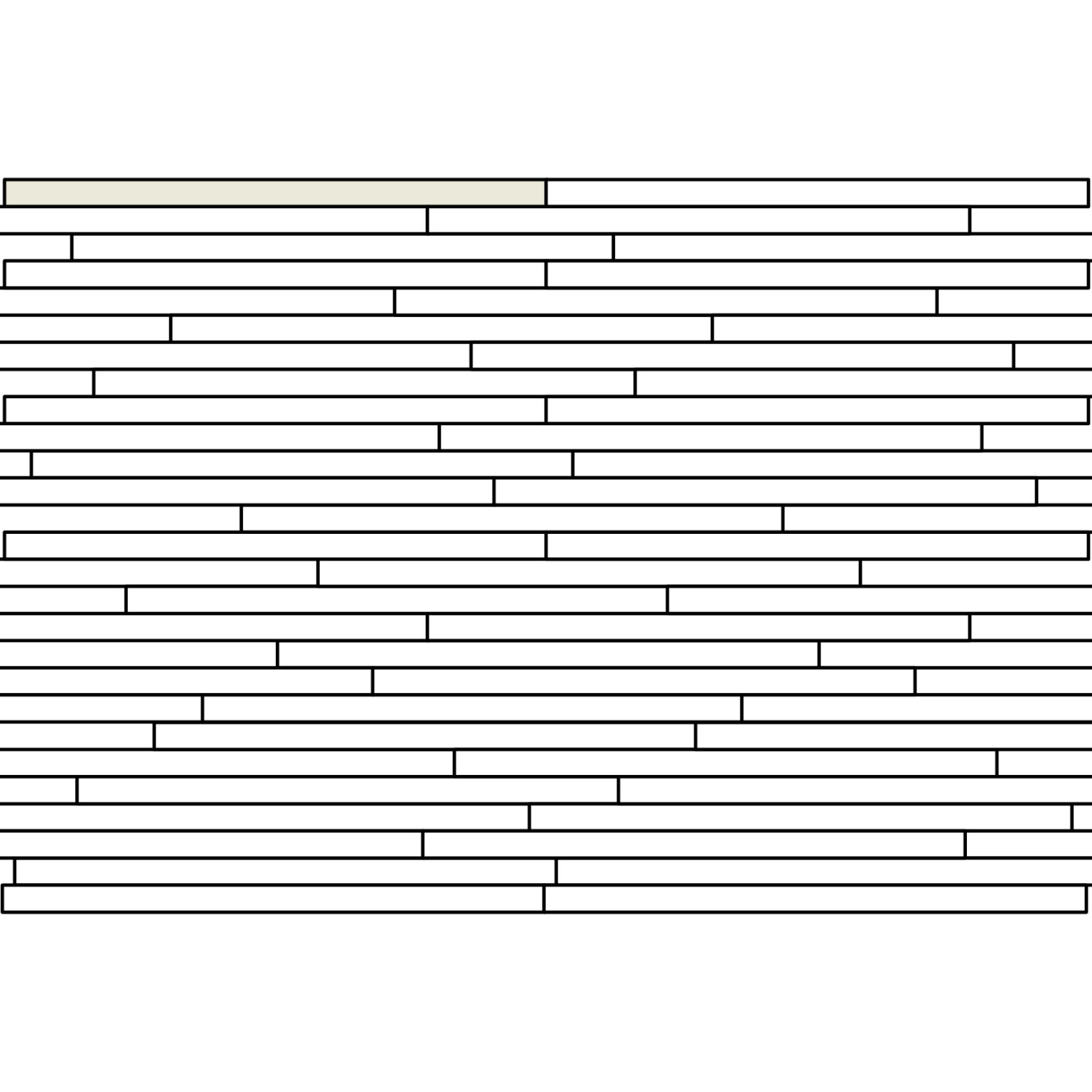 IRREGULAR/STAGGERED BOND INTALLATION